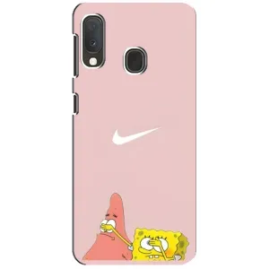 Чехол с принтом «Патрик и Губка» для Samsung Galaxy A20e