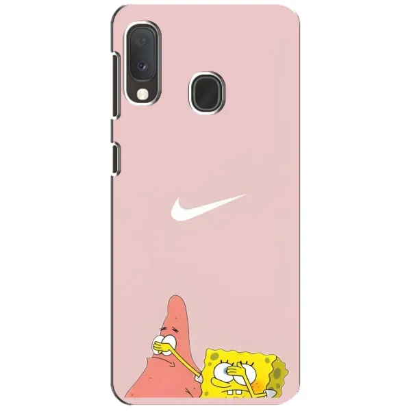 Чехол с принтом «Патрик и Губка» для Samsung Galaxy A20e