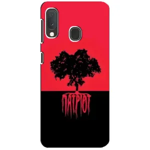 Украинские Чехлы для Samsung A20e с картинкой УПА (AlphaPrint) (Патріот)