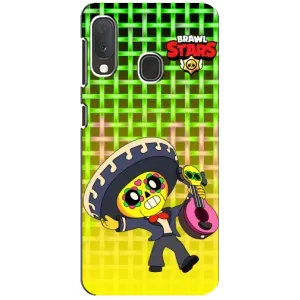 Чехлы Brawl Stars для Samsung A20e (AlphaPrint) (Поко в самбреро)