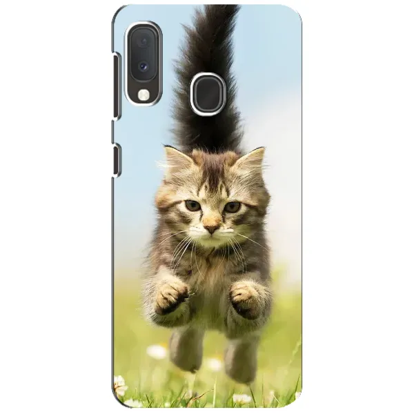 Чехол с принтом «Прыжок кота» для Samsung Galaxy A20e