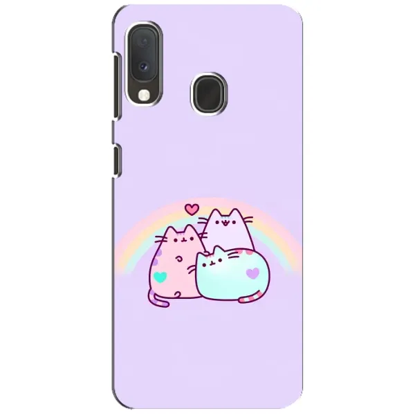 Чехол с принтом «Радужные котики» для Samsung Galaxy A20e Чехол с принтом «Радужные котики» для Samsung Galaxy A20e