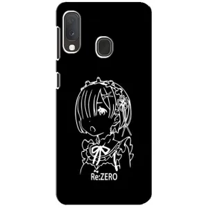 Чехлы Персонажи Аниме Наруто для Samsung A20e (AlphaPrint) (Re: Zero)