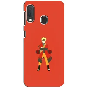 Naruto Anime Чехлы для Самсунг Галакси А20е (AlphaPrint) (рисунок Наруто)