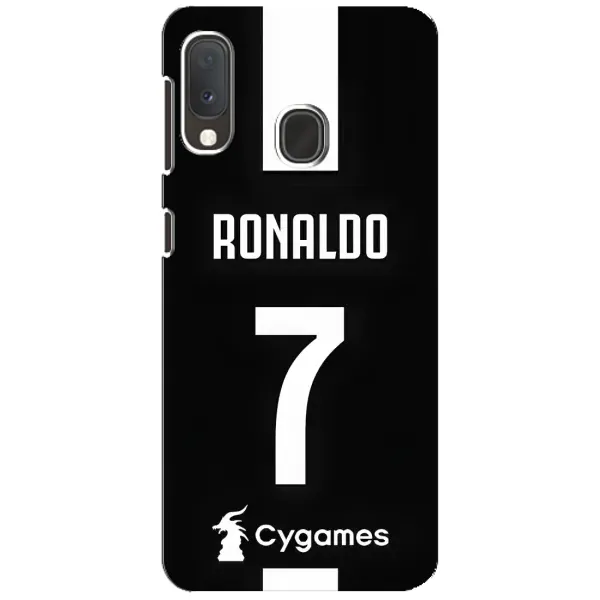 Чохол з принтом «RONALDO 7» для Samsung Galaxy A20e
