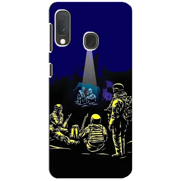 Чохол з принтом «Різдво в Україні» для Samsung Galaxy A20e