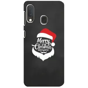 Рождественские Чехлы для Samsung A20e (VPrint) (Санта Крисмас)