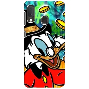 Чехли для Самсунг Ґалаксі А20е - Scrooge MagDag (PREMIUMPrint) (Щаслива Утка)