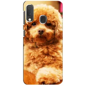 Чехлы с собаками для Samsung A20e (VPrint) (Щенок Бишон)