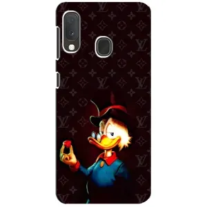Чехли для Samsung A20e - Скрудж МакДак Louis Vuitton (PREMIUMPrint) (Скрудж з ботліантом)