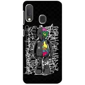 Чохли для Samsung A20e - Bearbrick Louis Vuitton (PREMIUMPrint) (Стиль Bearbrick)