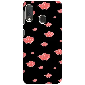 Чехлы Персонажи Аниме Наруто для Samsung A20e (AlphaPrint) (Тучки Аниме)