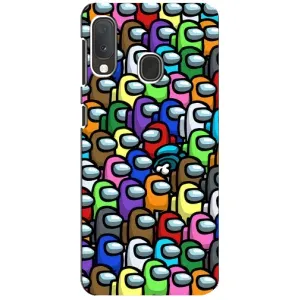 Чохли Амонг Ас для Samsung A20e (AlphaPrint)