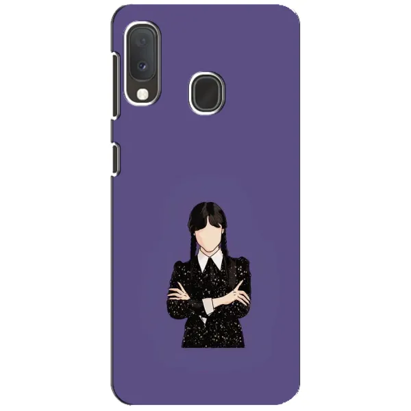 Чохол з принтом «Венздей у чорному» для Samsung Galaxy A20e Чохол з принтом «Венздей у чорному» для Samsung Galaxy A20e