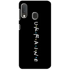 Украинские Чехлы для Samsung A20e с картинкой УПА (AlphaPrint) (UKRAINE)