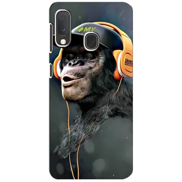 Чохол з принтом «В навушниках» для Samsung Galaxy A20e Чохол з принтом «В навушниках» для Samsung Galaxy A20e