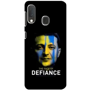 Чехол для Samsung A20e (AlphaPrint - с принтом Зеленского) (В. Зеленский)