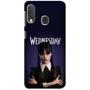 Чохли Венсдей на Samsung A20e Уенсдей (AlphaPrint)