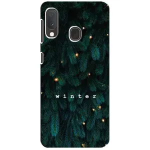 Новорічні, Святкові Чохли для Samsung A20e - 2024 год (Winter)