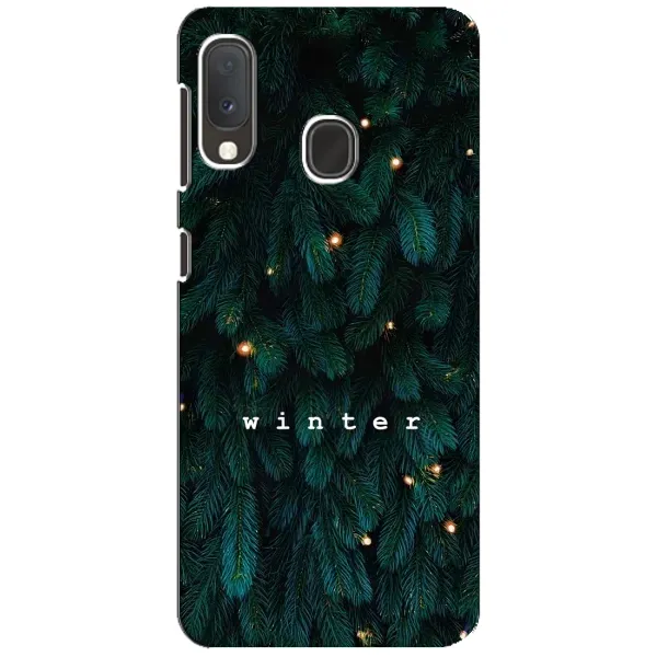 Чохол з принтом «Winter» для Samsung Galaxy A20e