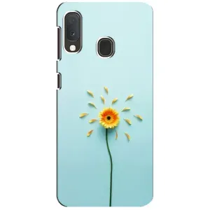 Чохли з квітами для Samsung A20e (VPrint)