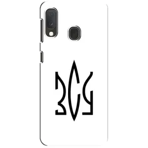 Чохли для Samsung A20e Укр. Символіка (AlphaPrint) (ЗСУ герб)