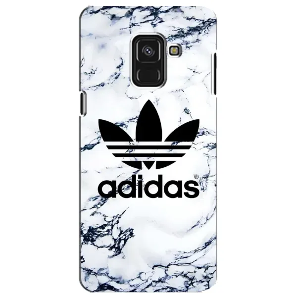 Чохол з принтом «Адідас на мраморі» для Samsung Galaxy A8 Plus 2018 (A730F)