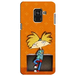 Брендновые Чехлы для Samsung A8 Plus, A730F - (PREMIUMPrint) (Арнольд)