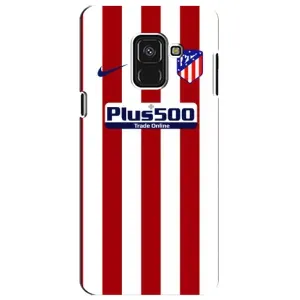 Чехлы для Samsung A8 Plus,  A730F (VPrint) - Футбольные клубы (Atletico)