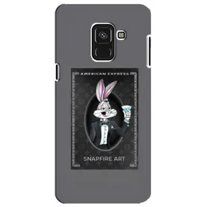 Брендновые Чехлы для Samsung A8 Plus, A730F - (PREMIUMPrint) (Бакс Бани LV)