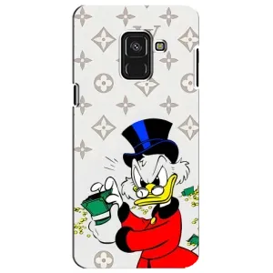 Чехлы для Samsung A8 Plus, A730F - Скрудж МакДак Louis Vuitton (PREMIUMPrint) (Баксы Скрудж)