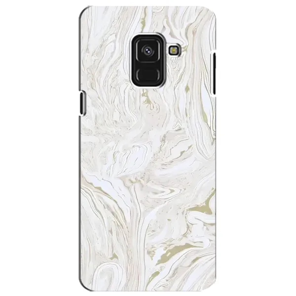 Чехол с принтом «Белый мрамор» для Samsung Galaxy A8 Plus 2018 (A730F)