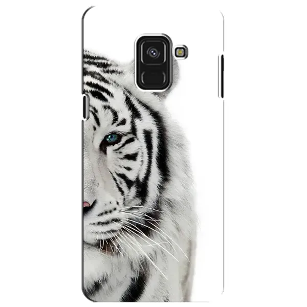Чехол с принтом «Белый Тигр» для Samsung Galaxy A8 Plus 2018 (A730F)