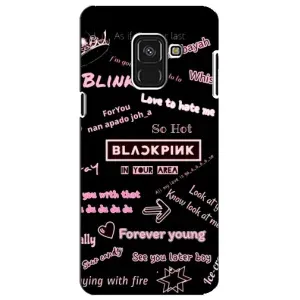 Чохол з музикальним гуртом для Samsung A8 Plus, A730F (BLACKPINK)