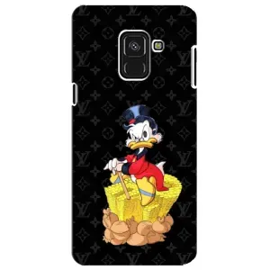 Чехлы для Samsung A8 Plus, A730F - Скрудж МакДак Louis Vuitton (PREMIUMPrint) (Богатство Макдака)