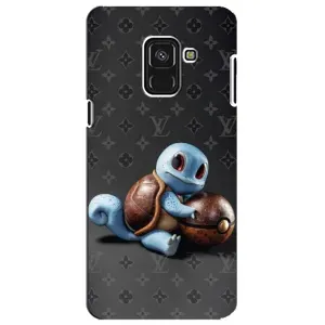 Брендновые Чехлы для Samsung A8 Plus, A730F - (PREMIUMPrint) (Черепашка)