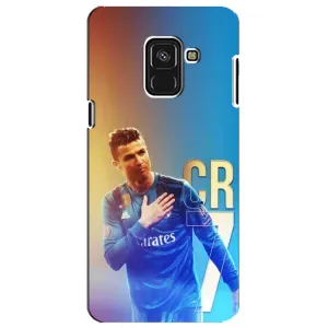 Чехол Криштиану Роналду для Samsung A8 Plus,  A730F (AlphaPrint) (CR7 Real)
