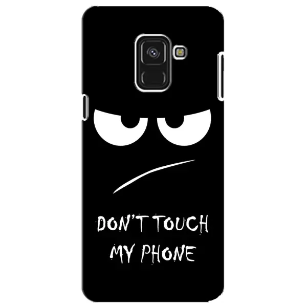 Чехол с принтом «Dont Touch» для Samsung Galaxy A8 Plus 2018 (A730F)