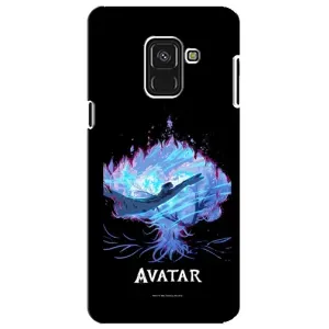 Чехлы с фильма АВАТАР для Samsung A8 Plus,  A730F (AlphaPrint) (фон Аватар)