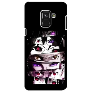Анімешний чохол для Samsung A8 Plus, A730F (Очі Аніме)