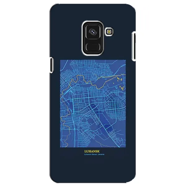 Чехол с принтом «Гуганск» для Samsung Galaxy A8 Plus 2018 (A730F)