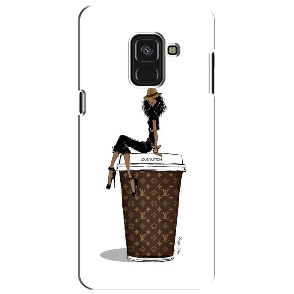 Чехол с принтом «кофе LOUIS VUITTON» для Samsung Galaxy A8 Plus 2018 (A730F)