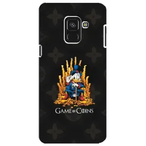 Чехлы для Samsung A8 Plus, A730F - Скрудж МакДак Louis Vuitton (PREMIUMPrint) (Король денег)