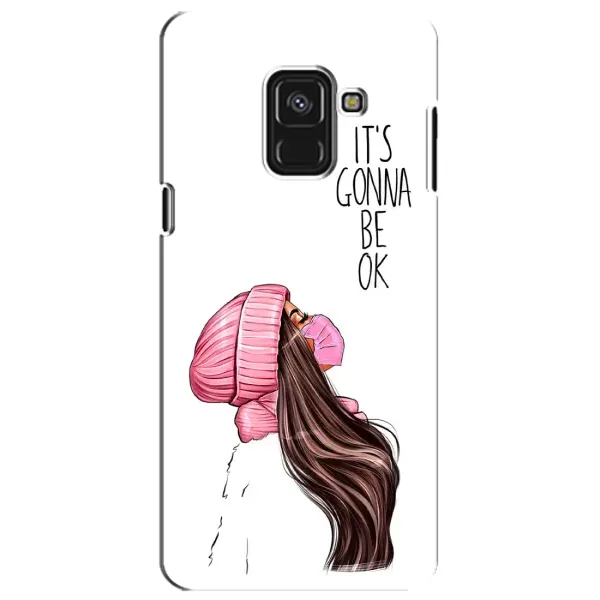 Чехол с принтом «Коронавирус» для Samsung Galaxy A8 Plus 2018 (A730F)