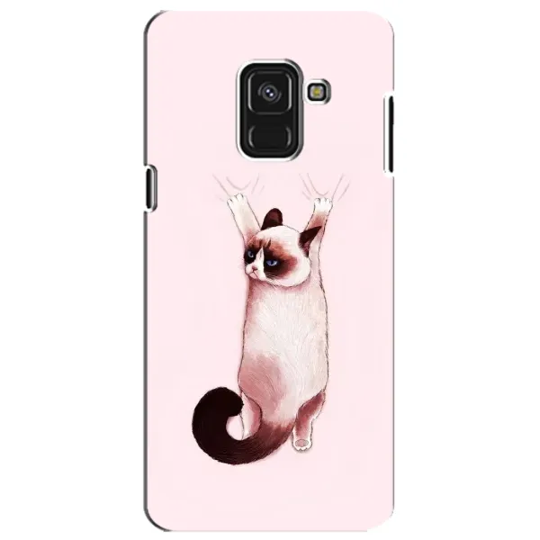 Чехол с принтом «Котик падает» для Samsung Galaxy A8 Plus 2018 (A730F) Чехол с принтом «Котик падает» для Samsung Galaxy A8 Plus 2018 (A730F)