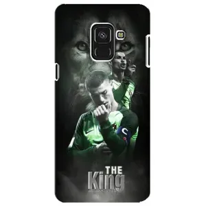 Чехол Криштиану Роналду для Samsung A8 Plus,  A730F (AlphaPrint) (Криштиано Лев)