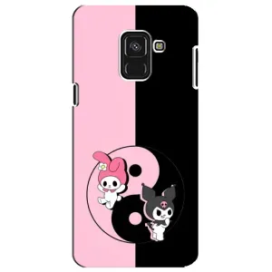 Чехол с кроликом Куроми на Samsung A8 Plus,  A730F (Куроми Инь Янь)