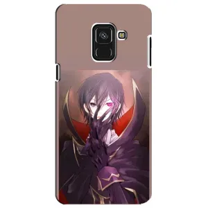 Чехлы Персонажи Аниме Наруто для Samsung A8 Plus,  A730F (AlphaPrint) (Ламперуж)