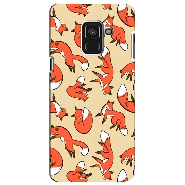 Чехол с принтом «Лисички» для Samsung Galaxy A8 Plus 2018 (A730F) Чехол с принтом «Лисички» для Samsung Galaxy A8 Plus 2018 (A730F)