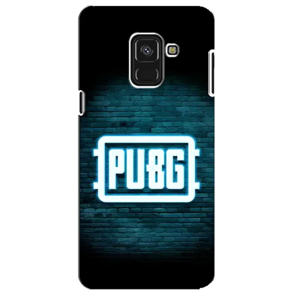 Чохол з принтом «Лого PUBG» для Samsung Galaxy A8 Plus 2018 (A730F)